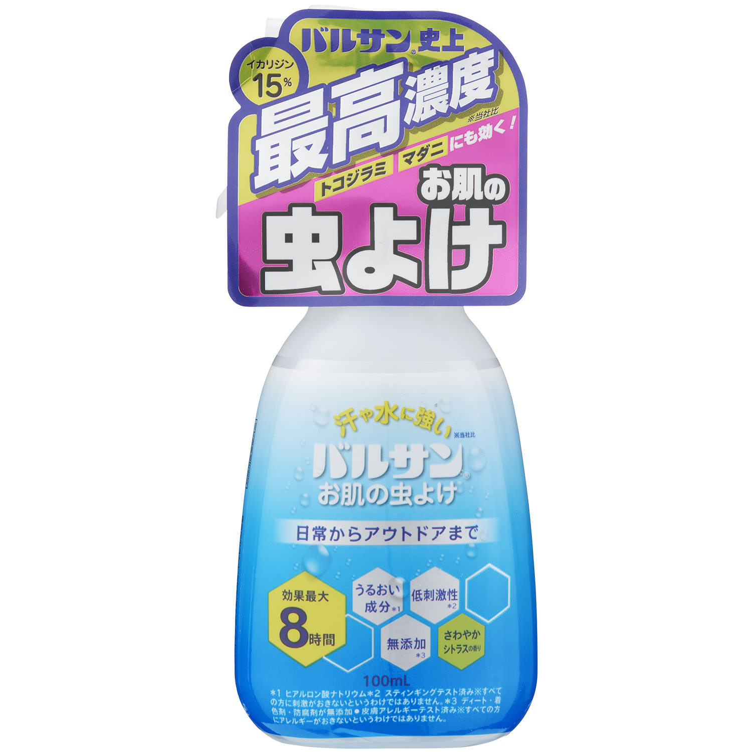 バルサン　汗に強い虫よけスプレー